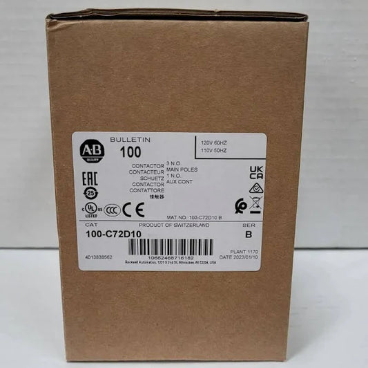 100-C72D10 Allen-Bradley B Fast Ship US STOCK