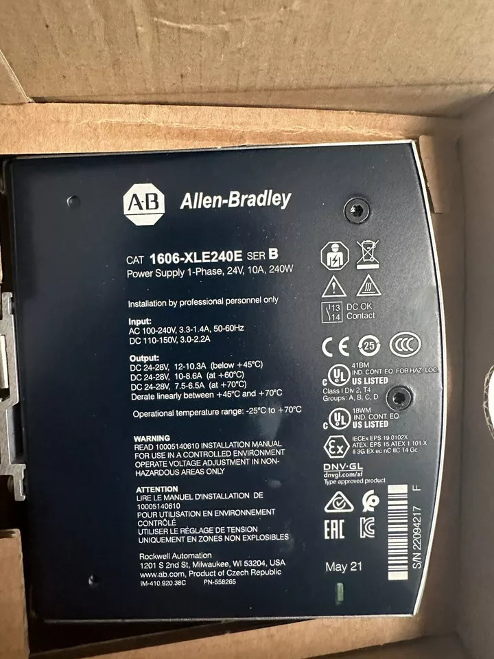 1606-XLE240E B Allen-Bradley Fast Ship US STOCK