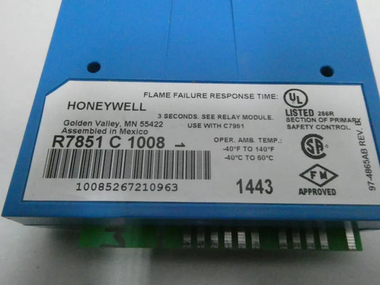 R7851C1008 HONEYWELL Fast Ship US STOCK